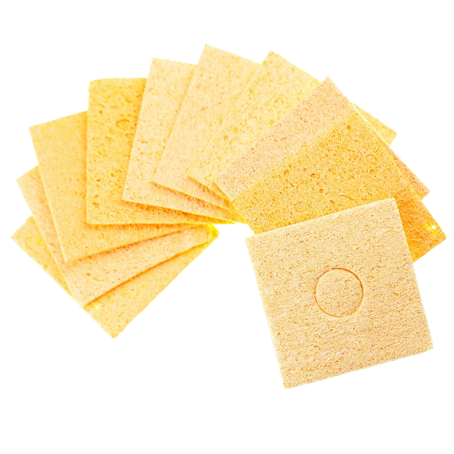 WELDING SOLDERING IRON CLEANING SPONGE 5.5*5.5CM 10PCS/PACK