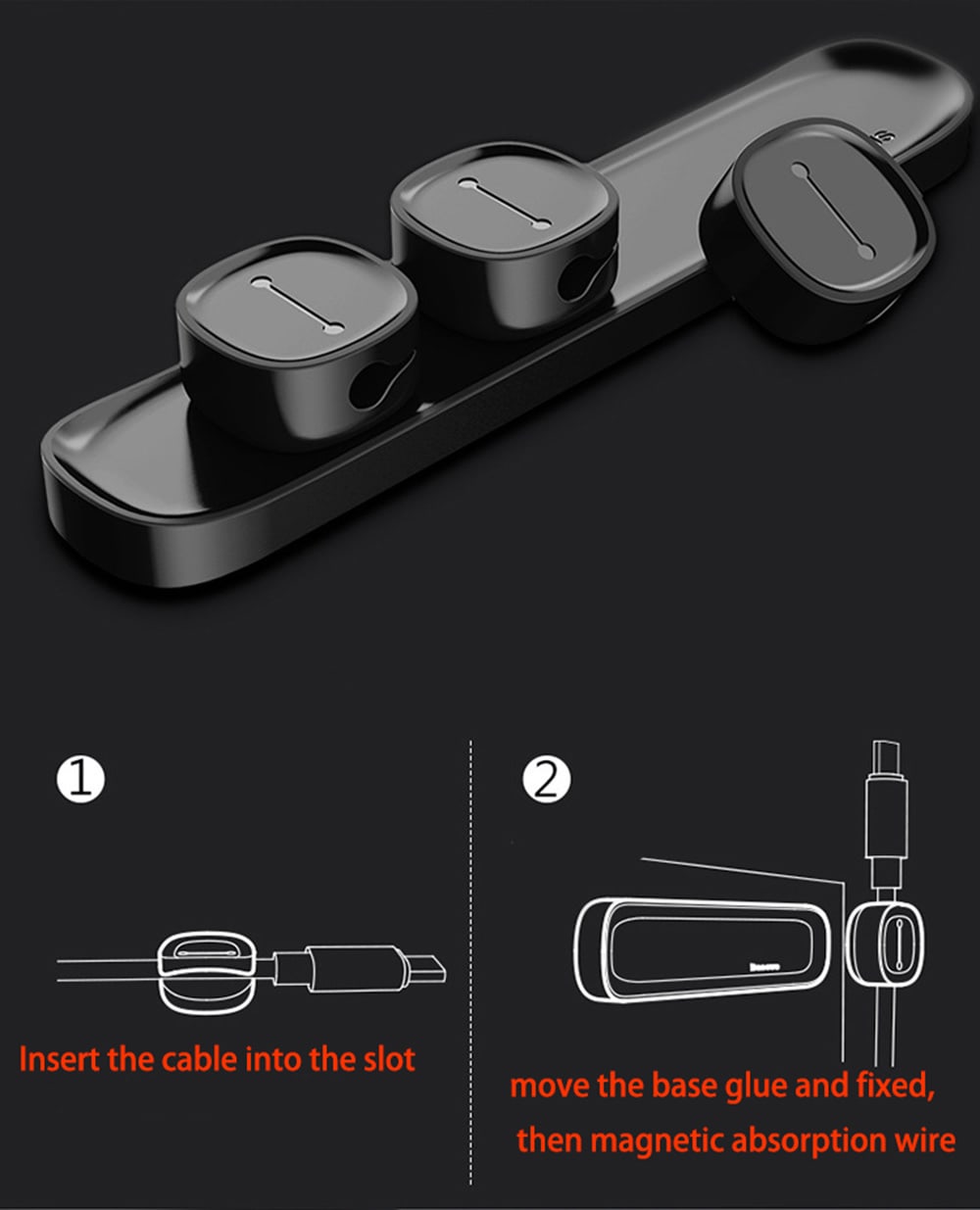 BASEUS PEAS CABLE SLIP