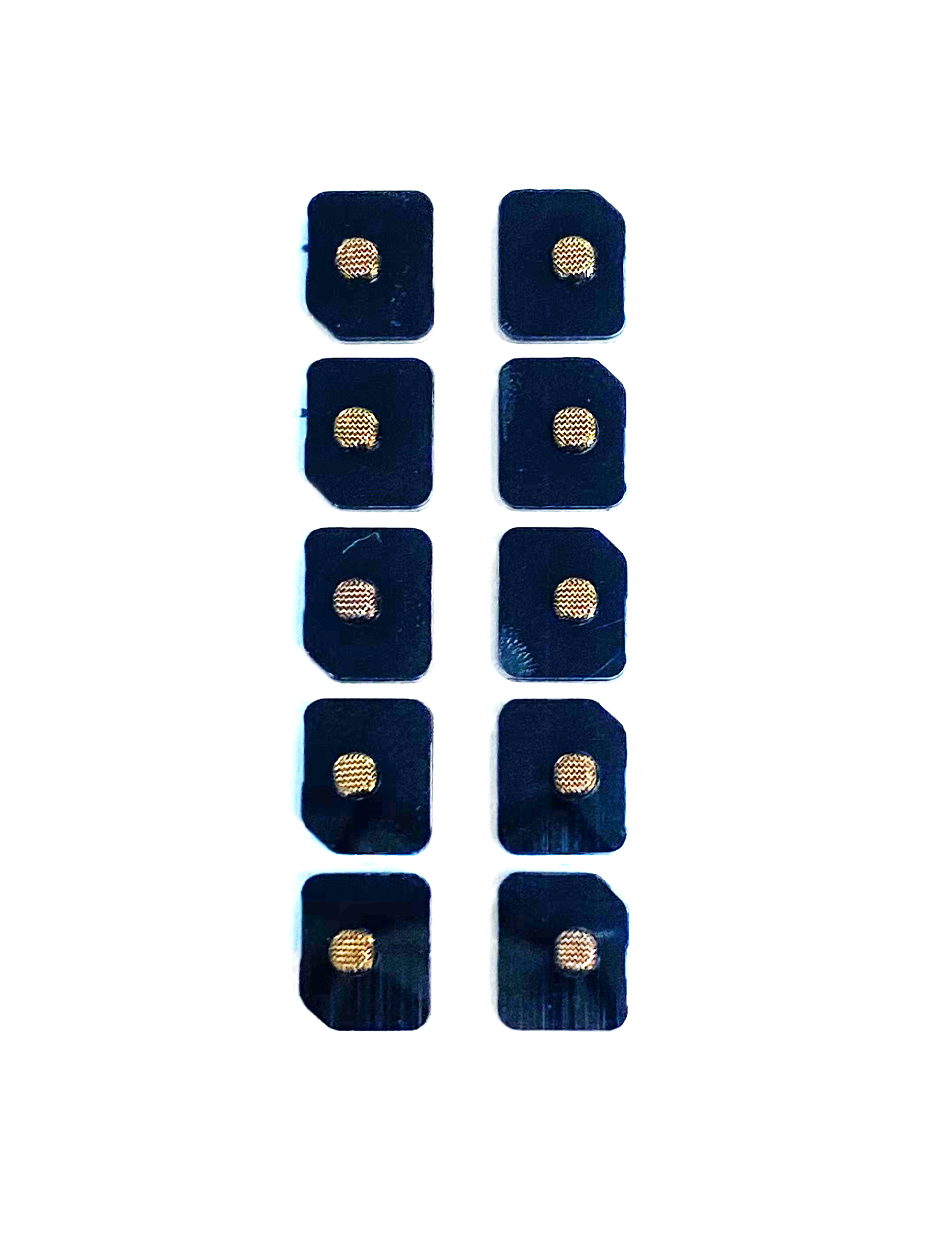 GOLD - FLASH LIGHT / POWER FLEX BRACKET WITH MICROPHONE MESH FOR IPHONE 11 PRO (10 PACK)