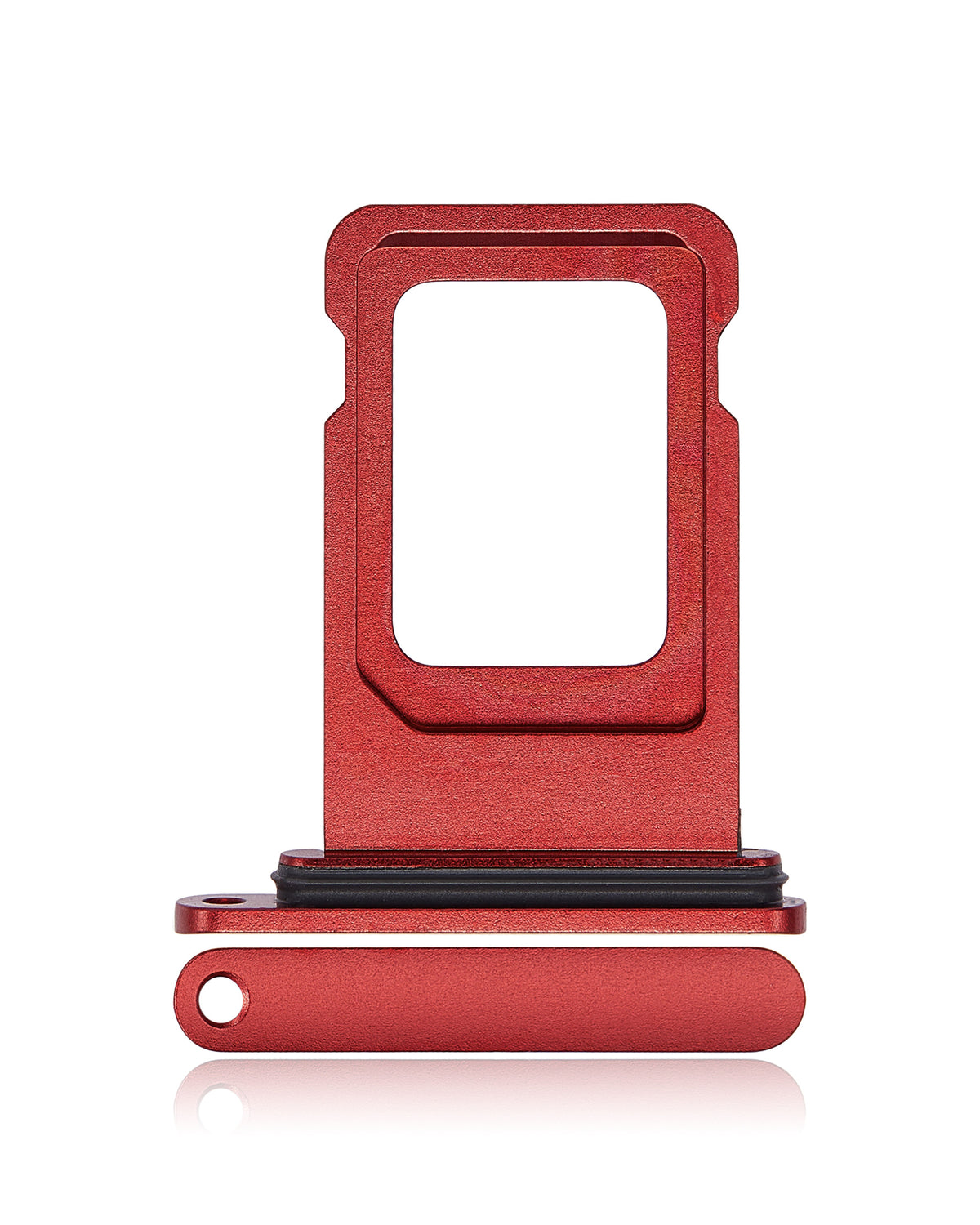 RED DUAL SIM CARD TRAY COMPATIBLE WITH IPHONE XR