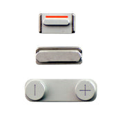 SIDE BUTTONS SILVER FOR IPHONE 5