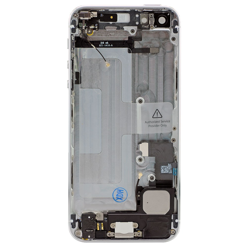 SILVER BACK HOUSING COVER ASSEMBLY FOR IPHONE 5