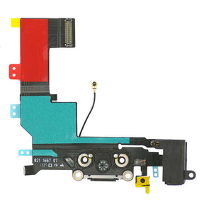 BLACK DOCK CONNECTOR FLEX CABLE  FOR IPHONE 5S