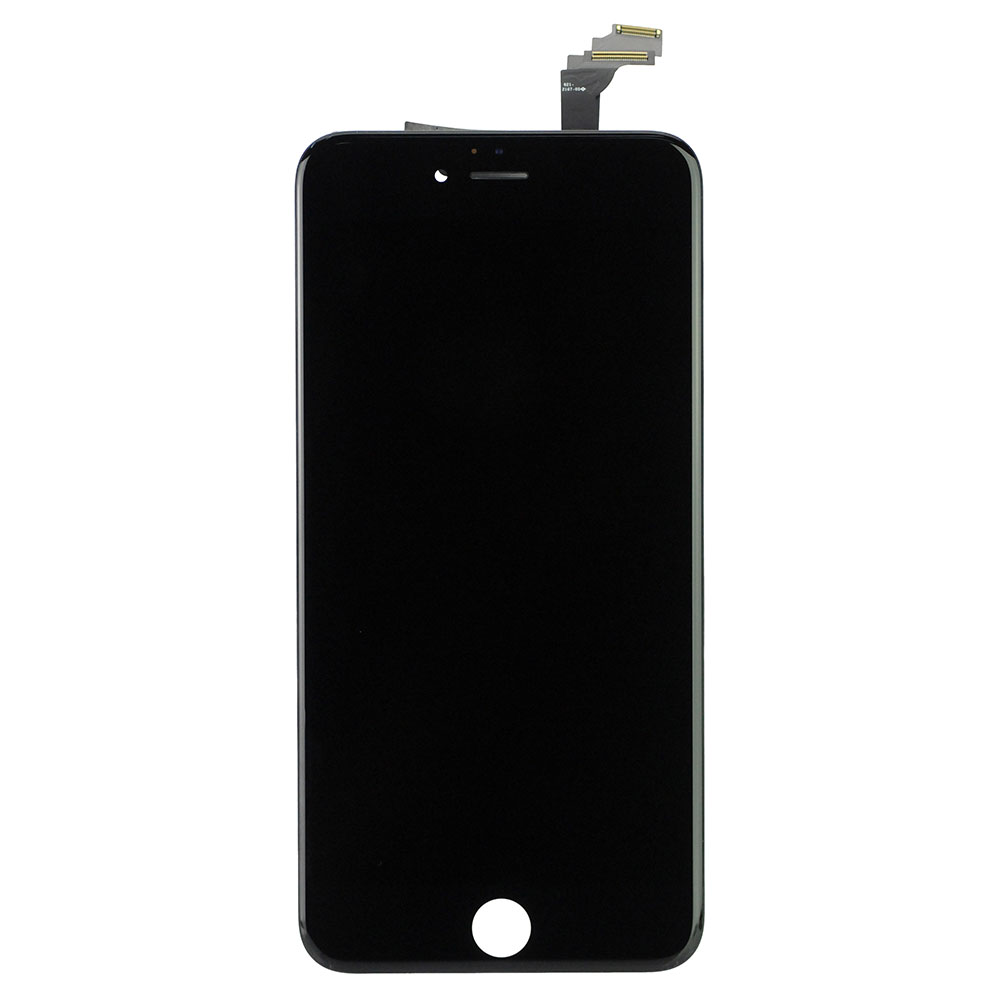 BLACK LCD WITH DIGITIZER ASSEMBLY FOR IPHONE 6 PLUS