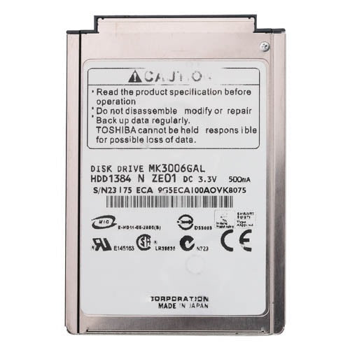 HARD DRIVE FOR TOSHIBA MK3006GAL 30GB